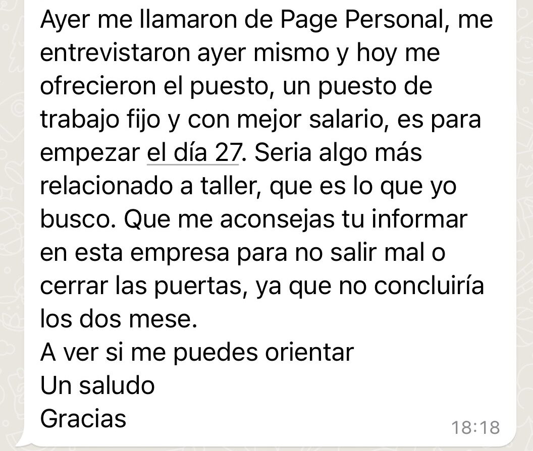 Testimonio
